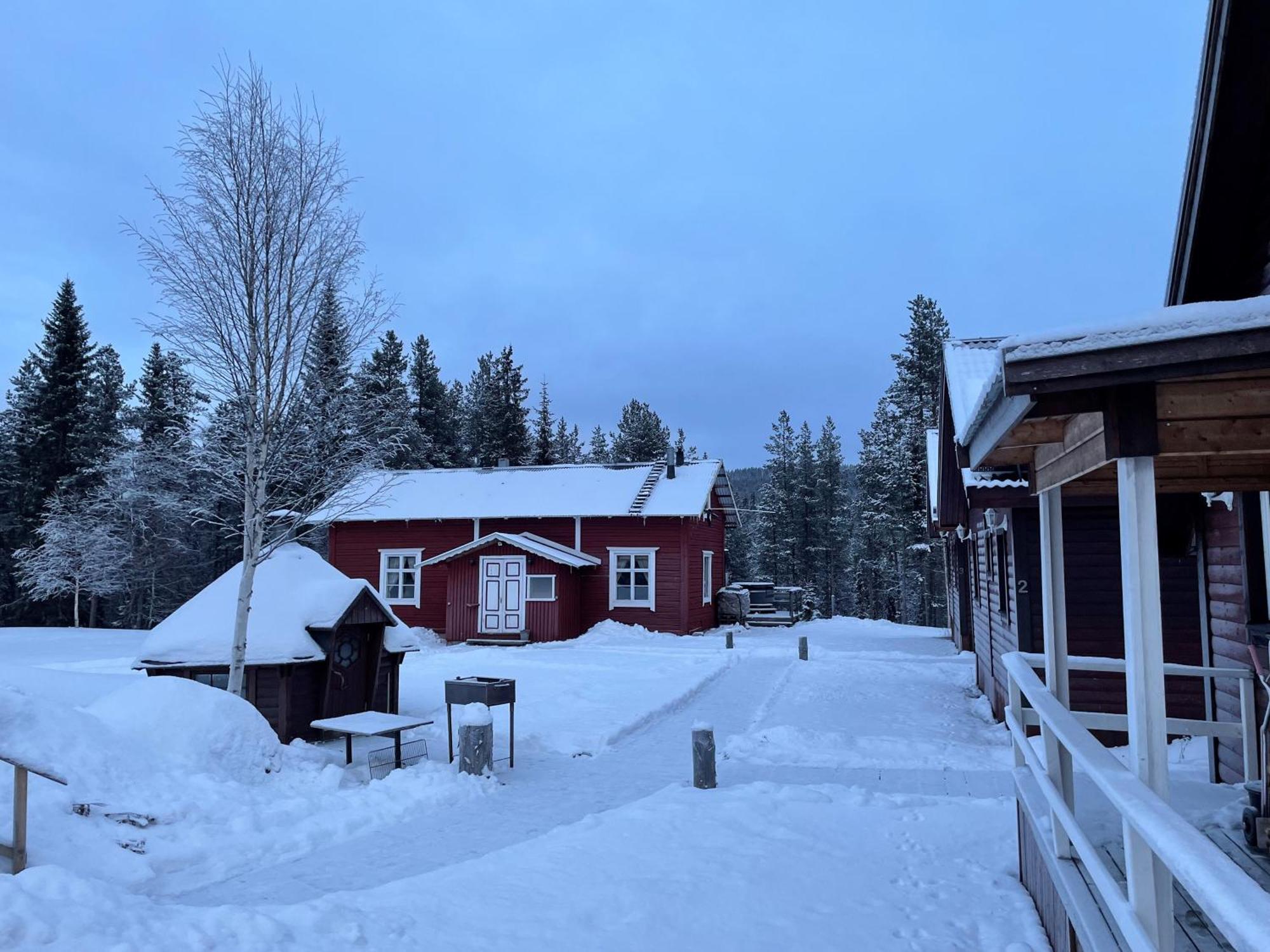 Skogen-Lodge Koskullskulle Eksteriør billede